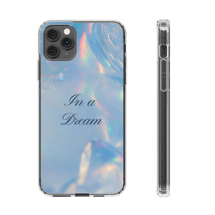 In a Dream Shinny Blue Clear Cases