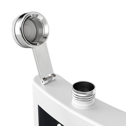 "Body by Brisket" Stainless Steel Flask – 6 oz