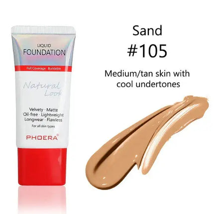 Matte, Silky, Tube Liquid Foundation, Ladies Products