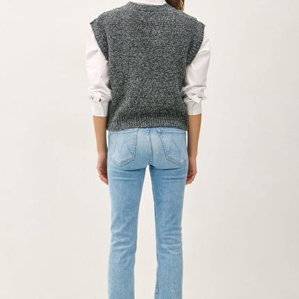 Be Cool Cable Knit V-Neck Sweater Vest
