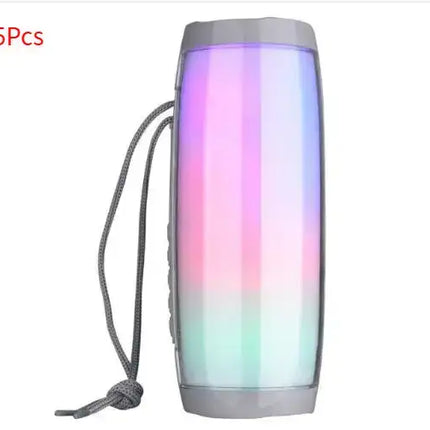 Wireless Bluetooth Speaker 10W Waterproof Column Subwoofer Portable Soundbar