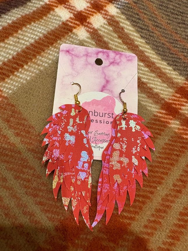 Talk Back to Me- Pink Leopard Iridescent