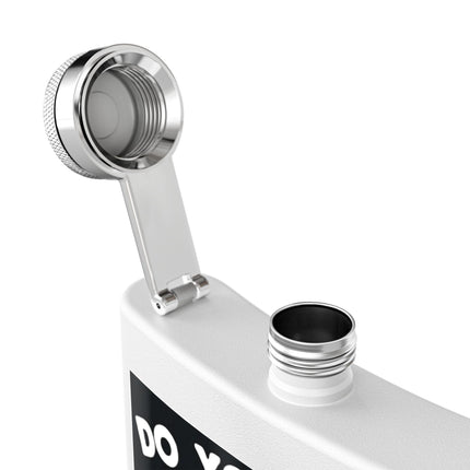 "Do You Even Grill Bro?" Stainless Steel Flask - 6 oz