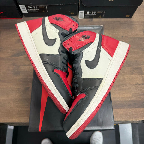 (GS) Bred Toe Jordan 1 High (USED)