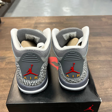 (GS) Cool Grey Jordan 3 (USED)