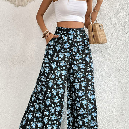 Floral Pocket Culottes