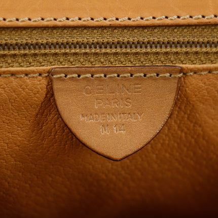 Celine Brown Macadam PVC x Leather Tote Bag  #9395
