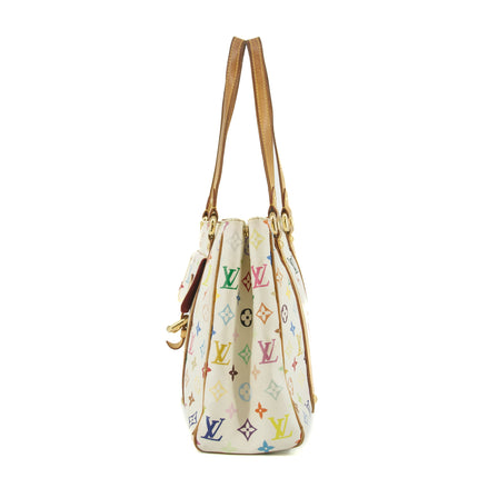 Louis Vuitton Multicolor Monogram Limited Edition Takashi Murakami Aurelia MM Shoulder Bag #9462