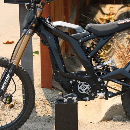 E-Bike "invisible" Vantablack Battery Wrap