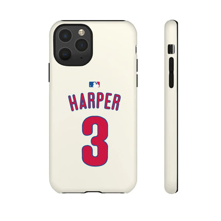 Bryce Harper PowerGrip – Dual-Layer Defense & Slim Fit | Compatible with iPhone 8 to 16 Pro Max & Samsung Galaxy S10 to S25 Ultra
