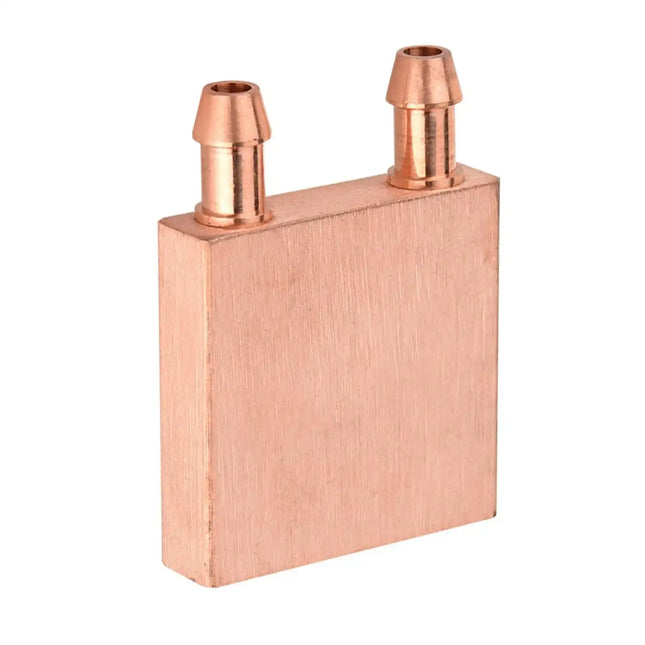 Copper Water Cooling Block for Graphics GPU Head CPU 40 * 40 * 10mm