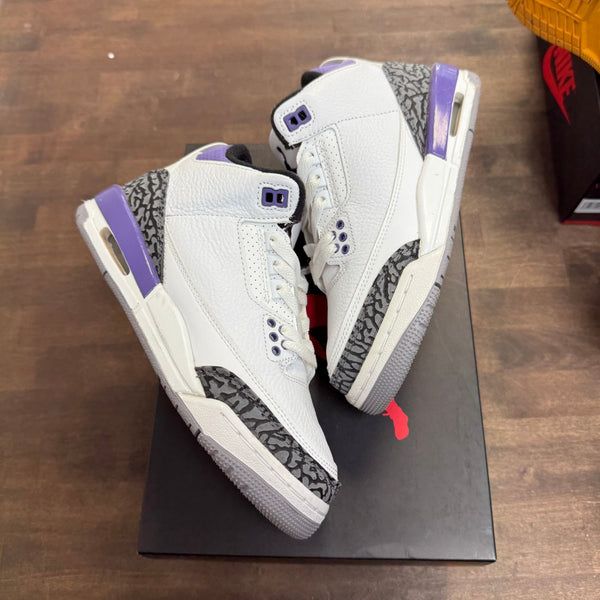 (GS) Dark Iris Jordan 3 (USED)