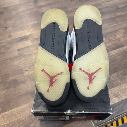 (GS) Fire Red Jordan 5 (2020) (USED)