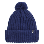 Navy Blue with Matching Pom