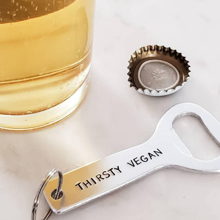 BEACH DAZE AND BEER HAZE Beer Bottle Opener Keychain