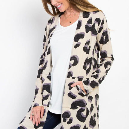 Be Stage Pocketed Knit Cardigan