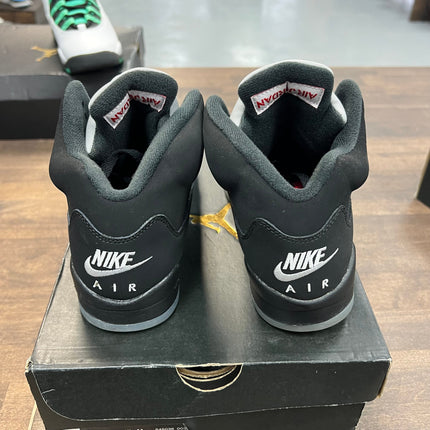 (GS) Black Metallic Jordan 5 (USED)