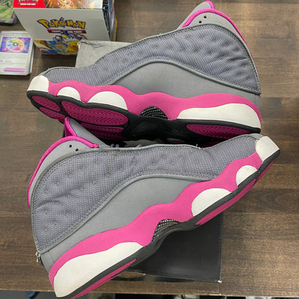 (GS) Cool Grey Fusion Pink Jordan 13 (USED)