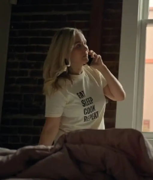 Catch of the Day Emilie Ullerup Eat Sleep Cook Repeat White Shirt