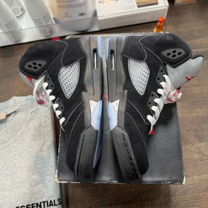(GS) Black Metallic Jordan 5 (Lightly Worn)
