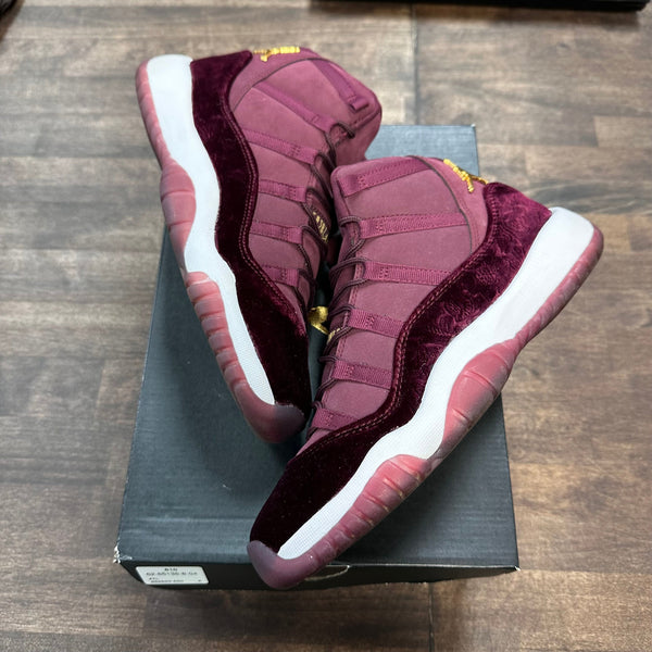(GS) Heiress Night Maroon Jordan 11 (USED)