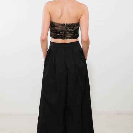 BE THE EXCEPTION LACE CROP TOP