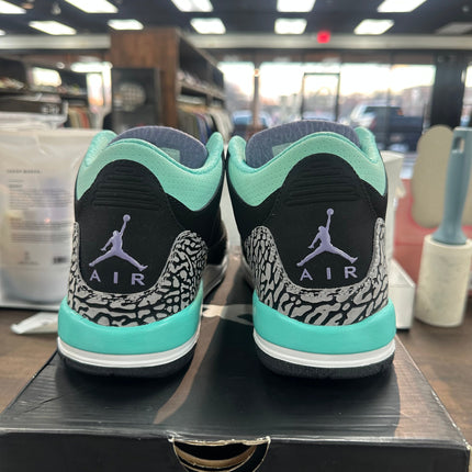 (GS) Bleached Turquoise Mint Jordan 3 (USED)