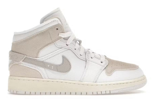 (GS) Craft Inside Out Tech Grey Jordan 1 Mid