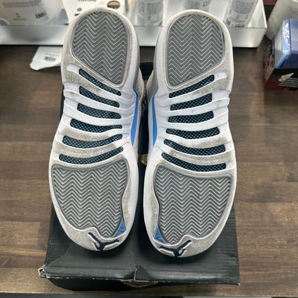 (GS) Grey University Blue Jordan 12 (USED)
