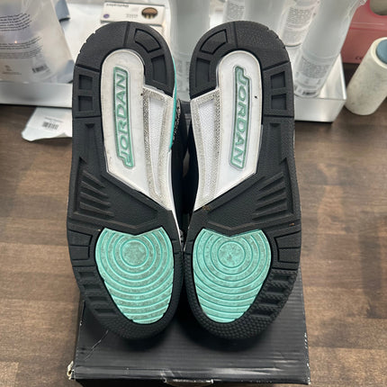 (GS) Bleached Turquoise Mint Jordan 3 (USED)