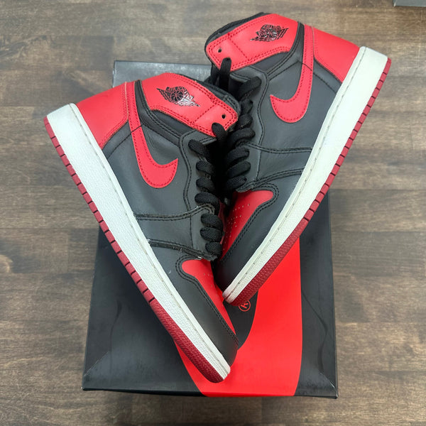 (GS) Banned Bred Jordan 1 High (USED,No Box Label)