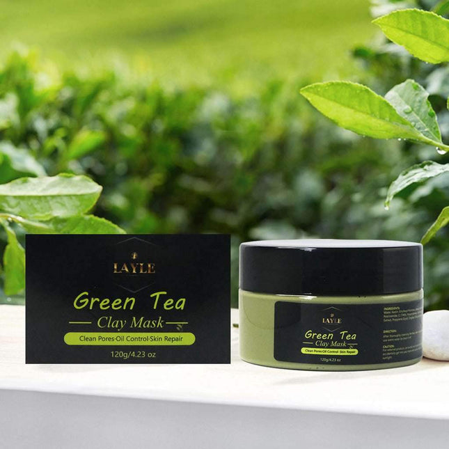 Green Tea Clay Mask – Purify, Hydrate & Glow 🌿✨