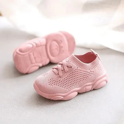 Modern Sport KIds and Baby Sneakers Shoes Anti slip Soft Bottom Baby Sneaker In Casual Flat Sneakers Shoes Children Girls and Boys Sports Shoes Style