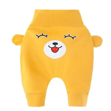 Kids Clothes Baby Boys Girls PP Pants Newborn Toddler Baby Pants For Children In Casual Clothing Style With Bear Design and Bears Ears Like Details
