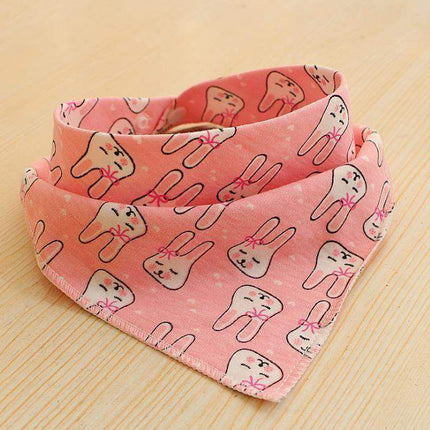 Baby Bibs Waterproof Triangle Cotton Cartoon Child Bibs Dribble Bibs Newborn Slabber Absorbent Cloth For Kids