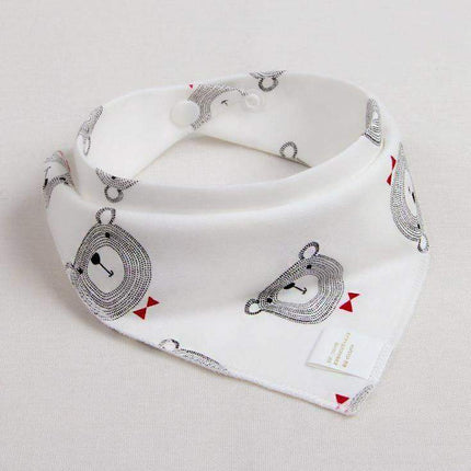 Baby Bibs Waterproof Triangle Cotton Cartoon Child Bibs Dribble Bibs Newborn Slabber Absorbent Cloth For Kids