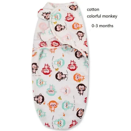 100% Cotton Baby Swaddle Wrap Blanket Newborn Infants Baby Envelop Sleep Bag Sleepsacks For Girls