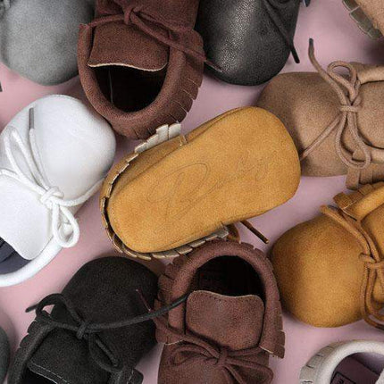 Autumn/Spring Baby Shoe Newborn Boys Girls PU Leather First Walkers Baby Shoes 0-18M