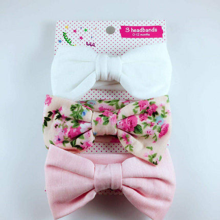 Stretchy Twist Knot Bow Head Wrap Headband Twisted Knotted Cute Hair Band Baby Gifts Bow For Baby and Kids
