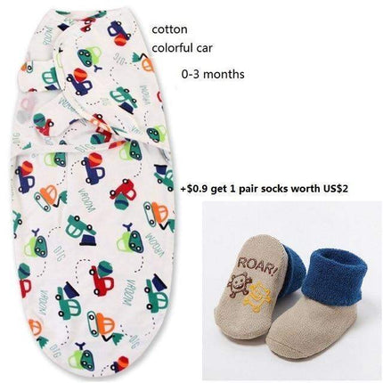 100% Cotton Baby Swaddle Wrap Blanket Newborn Infants Baby Envelop Sleep Bag Sleepsacks For Girls