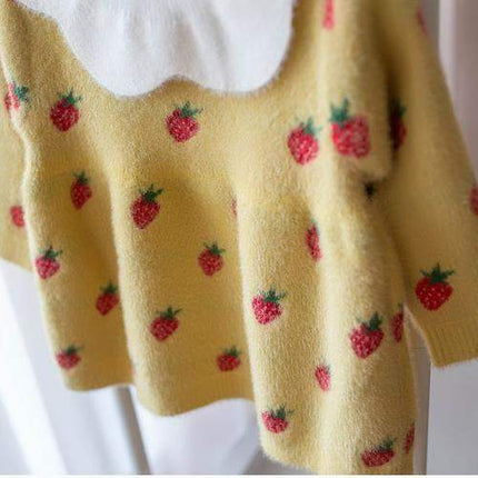 New Baby Winter Knitted Clothes Infant Toddler Tops Shirts For Baby Girls Retro Dress Design