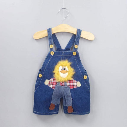 Modern Cartoon Baby Clothing Boys & Girls Jeans Overalls Shorts Toddler Infant Rompers For Kids In Fashion Deisgn