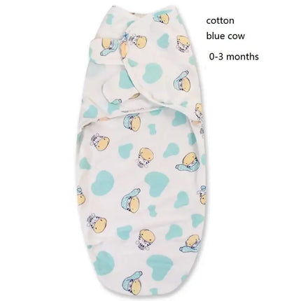 100% Cotton Baby Swaddle Wrap Blanket Newborn Infants Baby Envelop Sleep Bag Sleepsacks For Girls