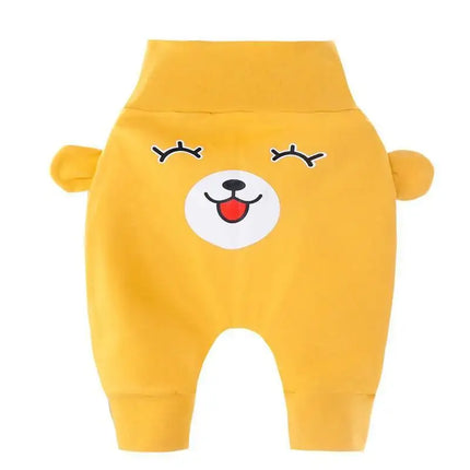 Kids Clothes Baby Boys Girls PP Pants Newborn Toddler Baby Pants For Children In Casual Clothing Style With Bear Design and Bears Ears Like Details