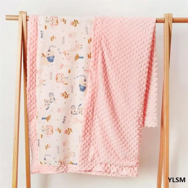Modern Luxury Kids Blanket Baby Receiving Blanket Sleeping Bed Blanket Soft Newborn Swaddle For Kids