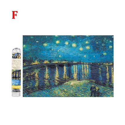 234 PCS Multi-type Landscape Puzzle Game Test Tube Packaging Educational Toys Or Adults Puzzle Toys Kids