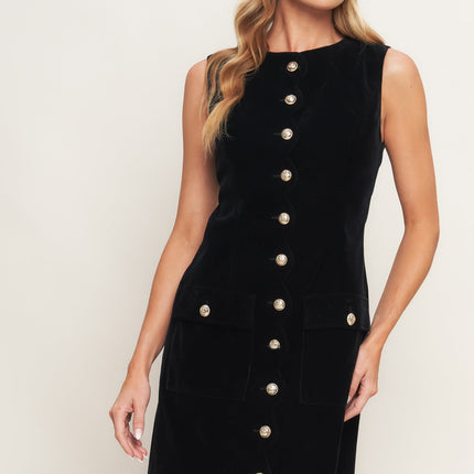 PARTY PERFECT VELVET MINI DRESS