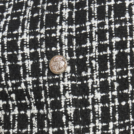 MODERN ICON TWEED WOVEN MINI DRESS