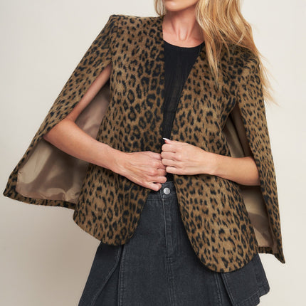 SAVAGE SOPHISTIQUE WOVEN CAPELET