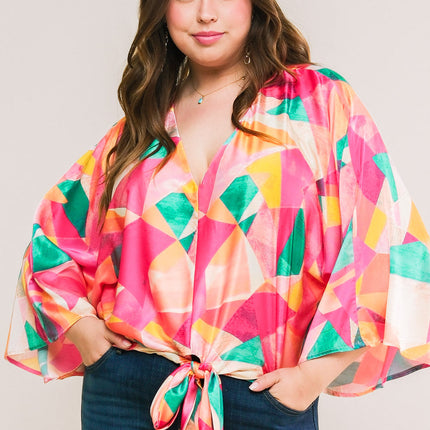 BE MINE FOREVER WOVEN TOP